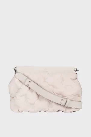 SCP-001 La Stampa Gri Askılı Kadın Clutch Çanta
