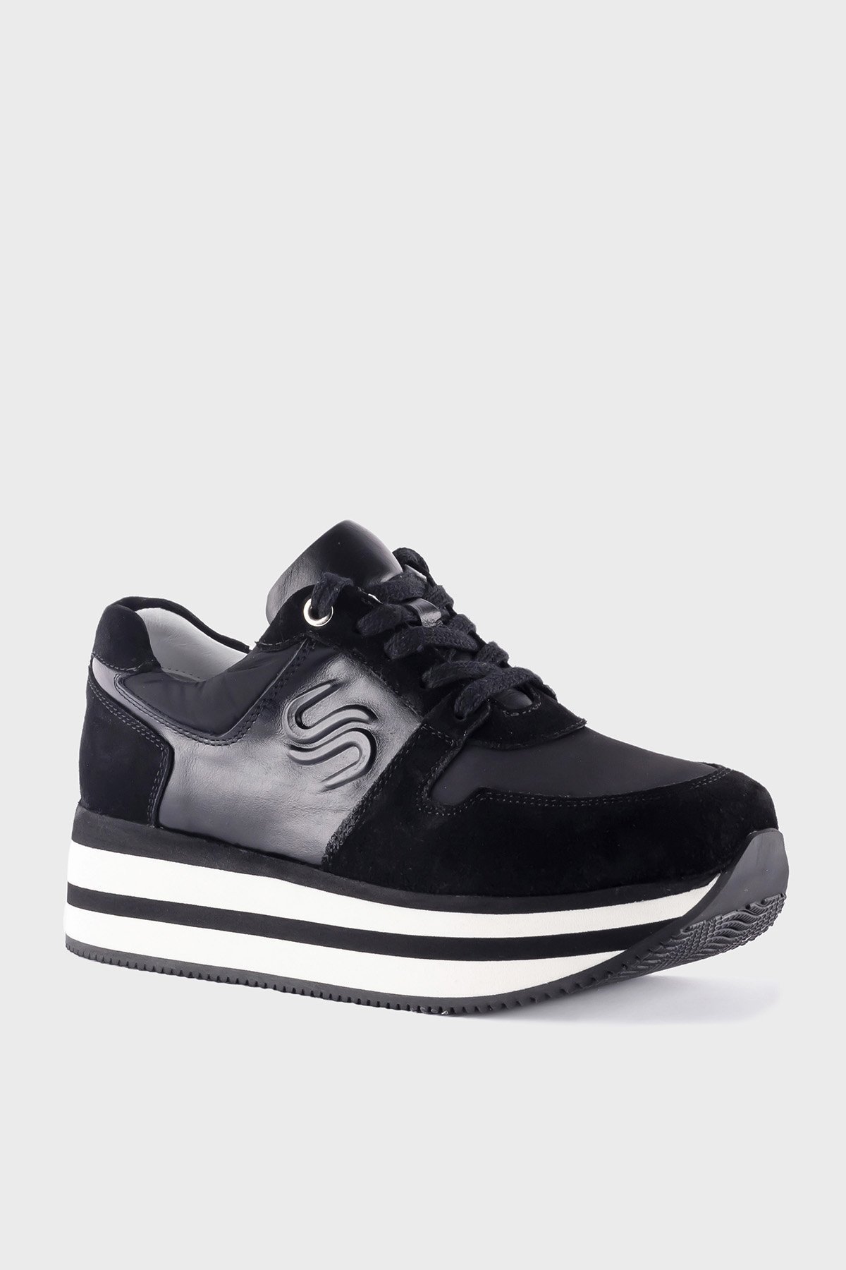SKS-021 Siyah Kadın Sneaker