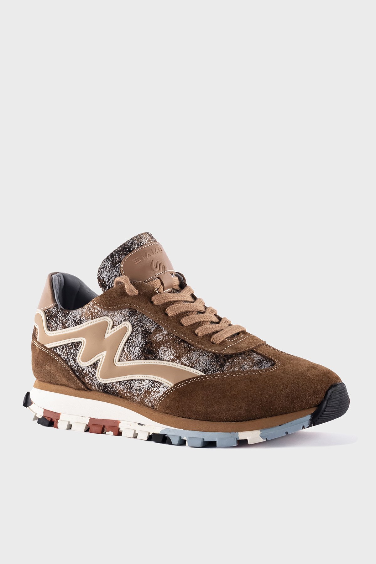 SKS-026 Taba Süet Kadın Sneaker