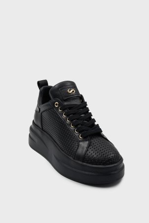 SKS-033 Siyah Kadın Sneaker