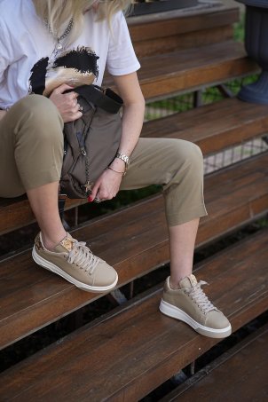 SKS-034 Vizon Kadın Sneaker