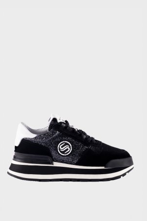 SKS-035 Siyah Kadın Sneaker