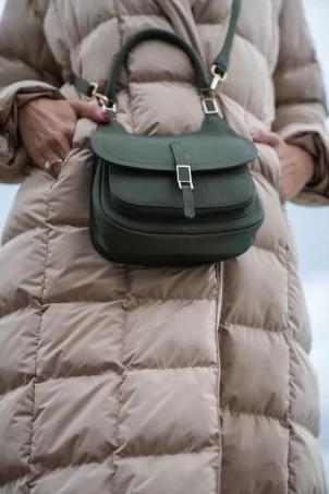 SCO-020 Haki Rider Bag Kadın Omuz Çantası