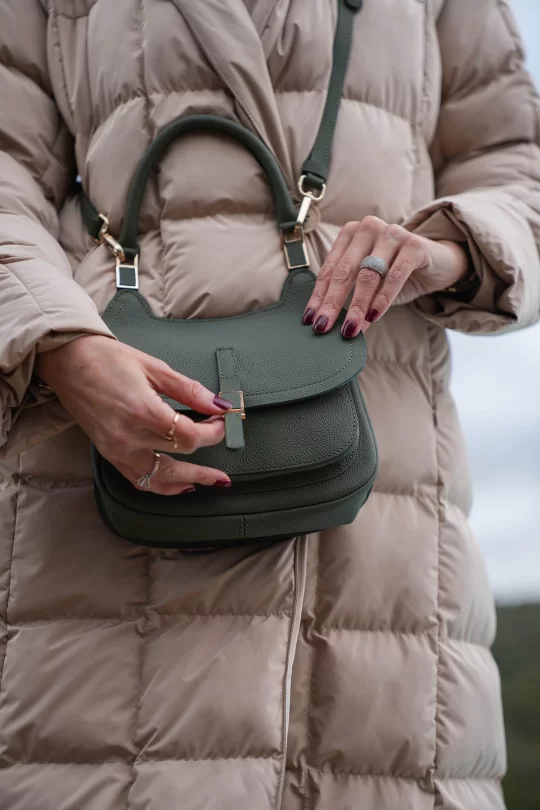 SCO-020 Haki Rider Bag Kadın Omuz Çantası