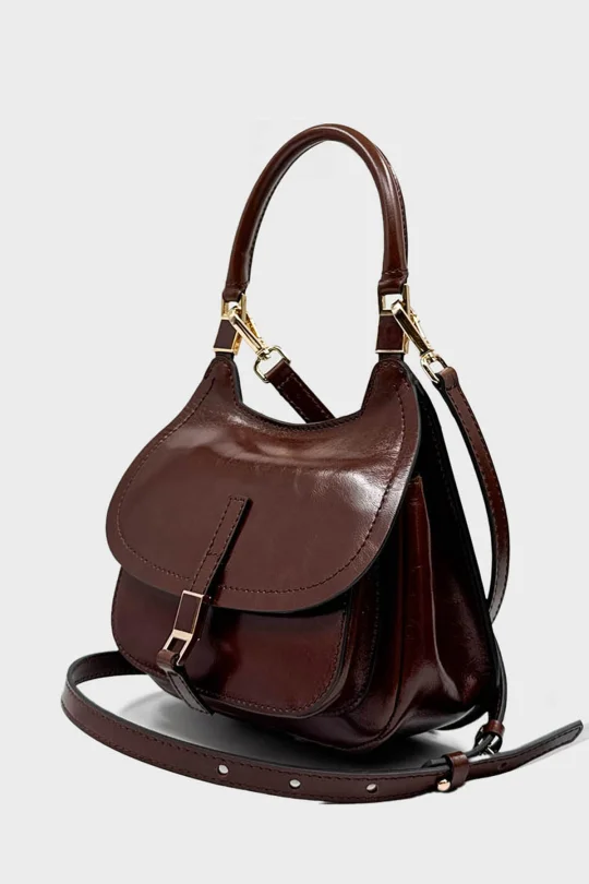 SCO-020 Kahverengi Rider Bag Kadın Omuz Çantası