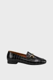 SKL-026 Siyah Croco Kadın Babet