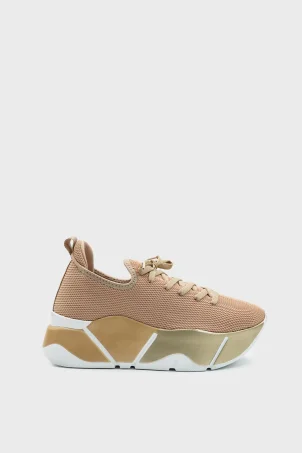 SKS-043 Nude Triko Kadın Sneaker