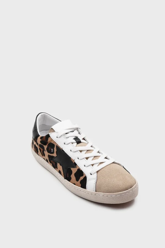 SKS-046 Leopar Comfort Sneaker