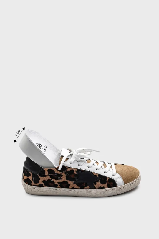 SKS-046 Leopar Comfort Sneaker