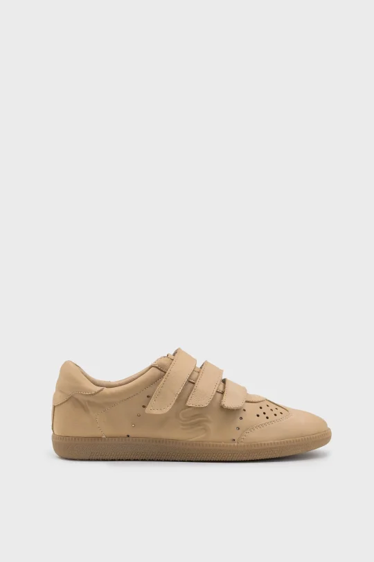 SKS-047 Nude Deri Comfort Sneaker