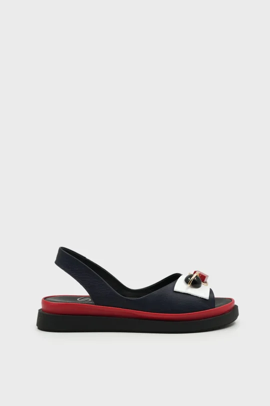 SKD-035 Lacivert Tokalı Comfort Sandalet