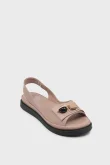 SKD-035 Nude Tokalı Comfort Sandalet