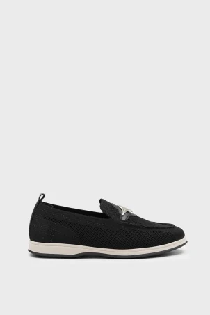 SKL-039 Siyah Triko Loafer