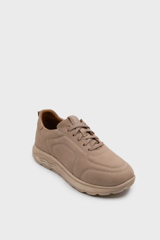 SKS-058 Bej Nubuk Kadın Ayakkabı