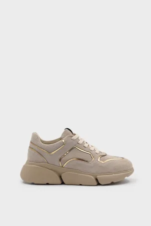 SKS-061 Nude Süet Kadın Sneaker