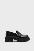 SKL-049 Siyah Rugan Kadın Loafer