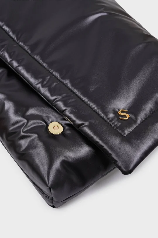 SCP-010 Siyah Kadın Clutch Çanta