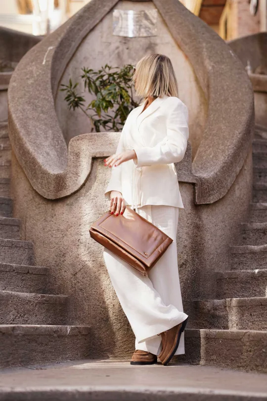 SCP-010 Taba Kadın Clutch Çanta