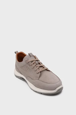 SEC-015 Gri Nubuk Comfort Erkek Ayakkabı