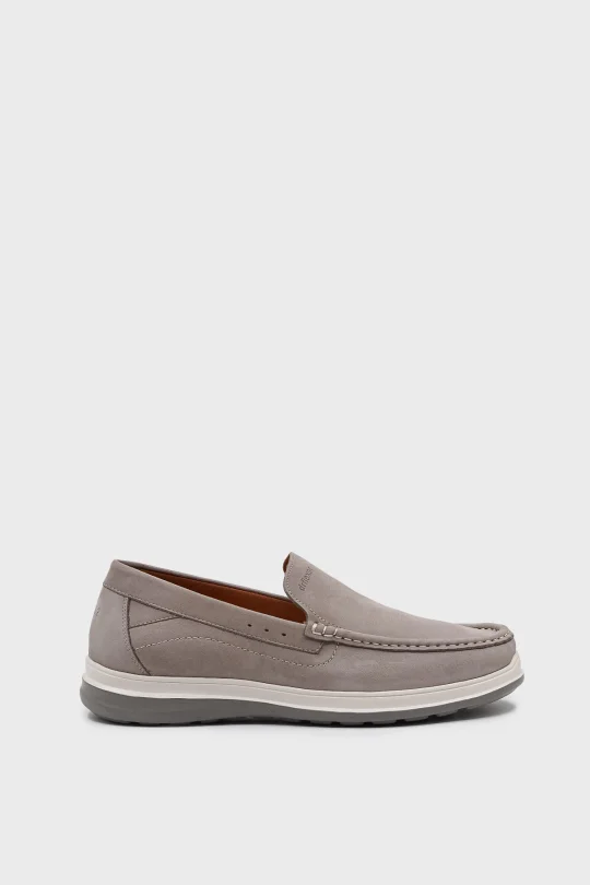 SEC-016 Gri Nubuk Comfort Erkek Ayakkabı