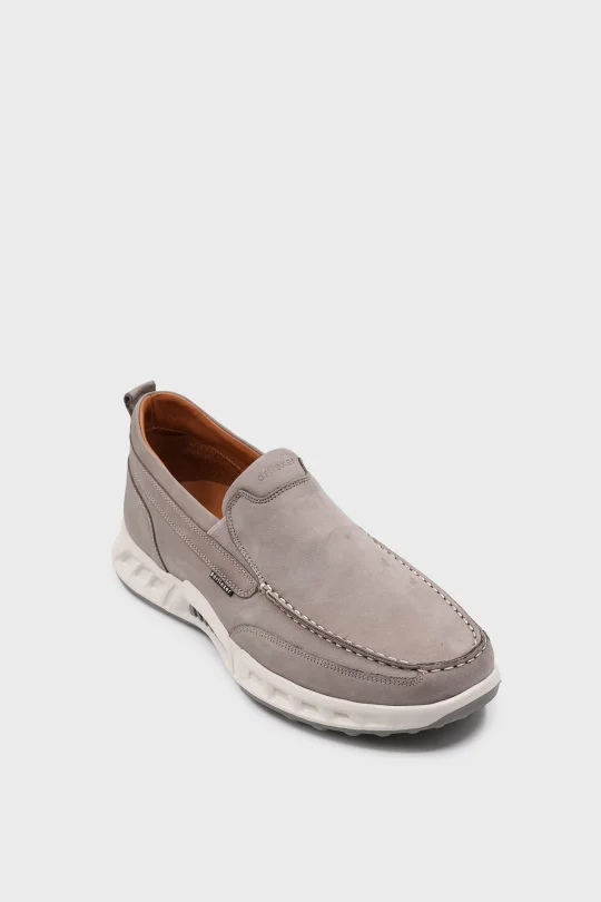 SEC-017 Gri Nubuk Comfort Erkek Ayakkabı