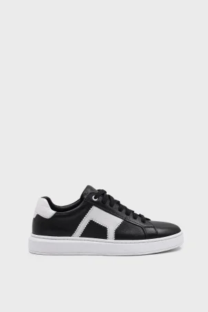 SES-012 Siyah Beyaz Erkek Sneaker