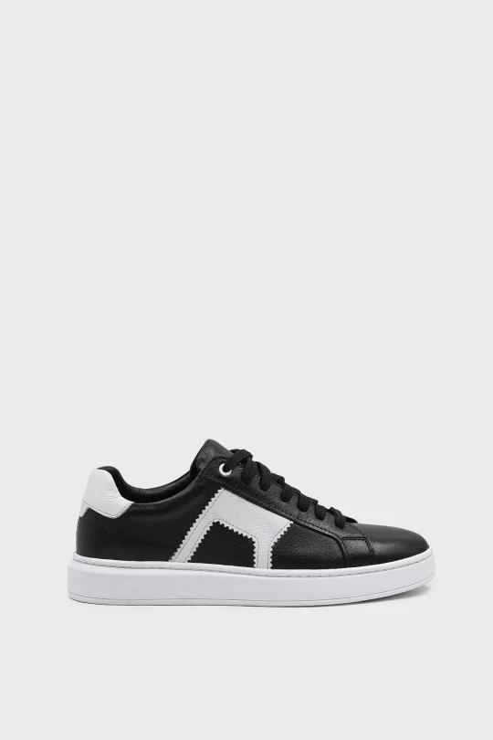 SES-012 Siyah Beyaz Erkek Sneaker