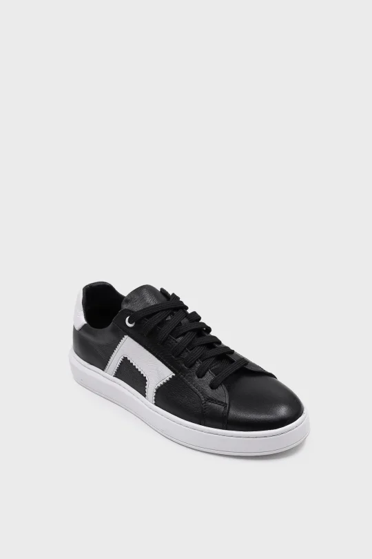SES-012 Siyah Beyaz Erkek Sneaker