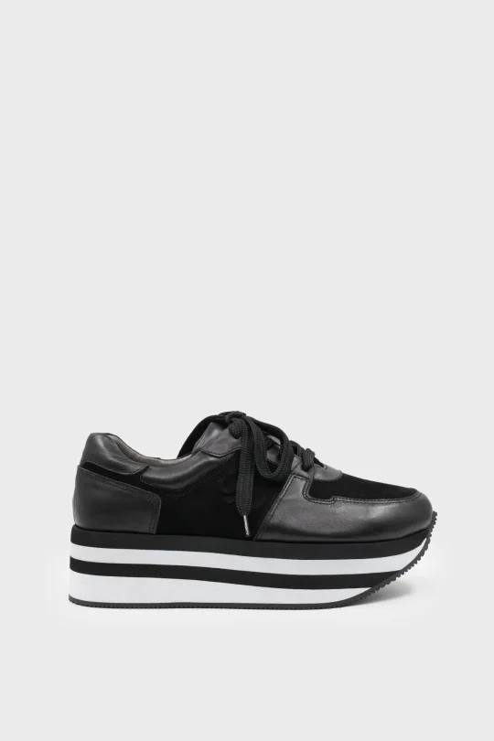 SKS-064 Siyah Kadın Sneaker