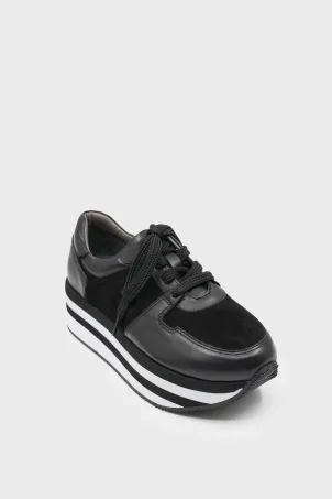 SKS-064 Siyah Kadın Sneaker
