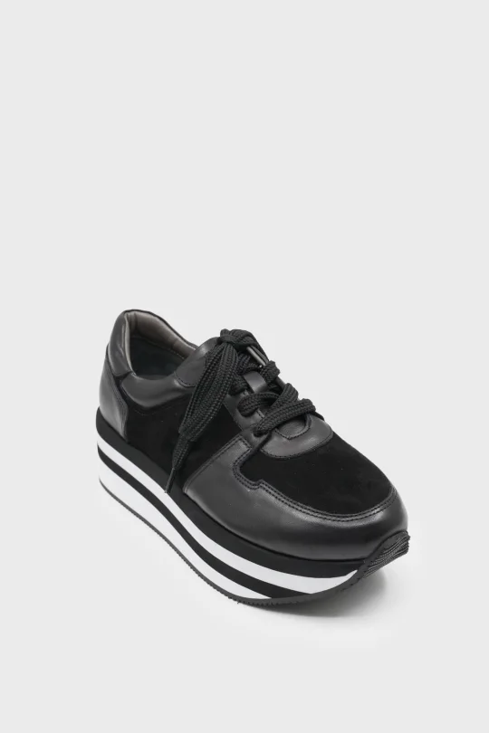 SKS-064 Siyah Kadın Sneaker
