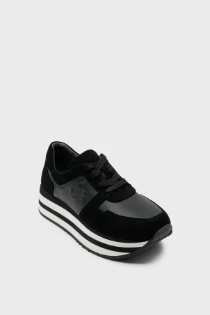 SKS-064 Siyah Kadın Sneaker