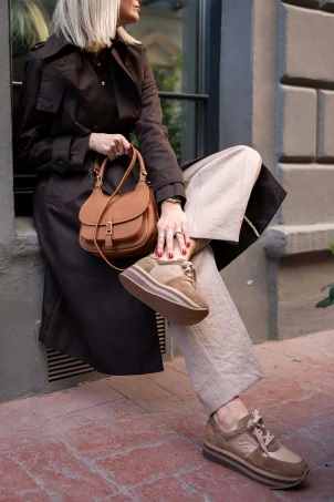 SKS-064 Taba Kadın Sneaker
