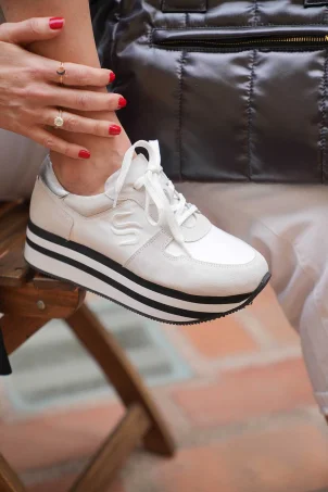 SKS-064 Beyaz Kadın Sneaker