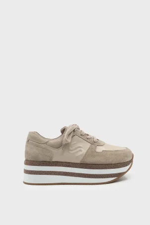 SKS-064 Nude Kadın Sneaker