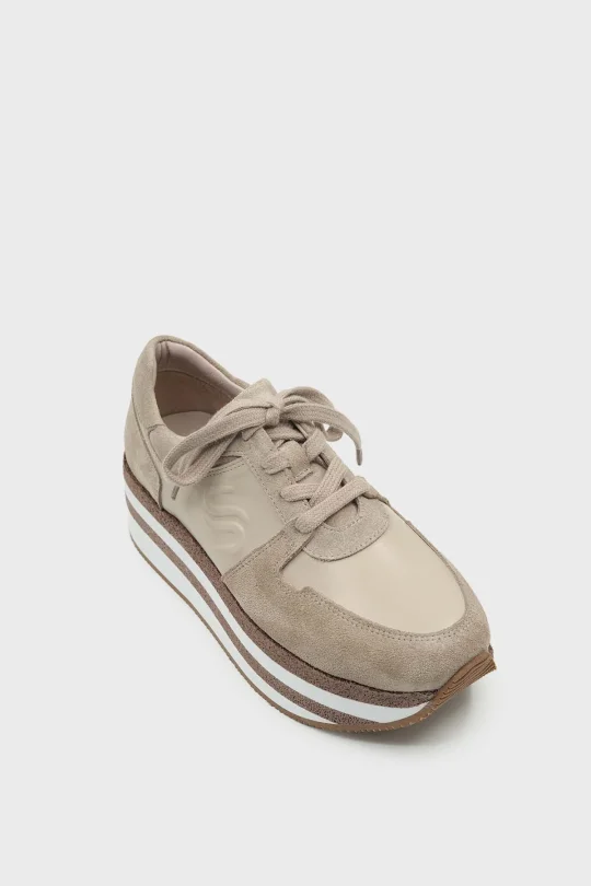 SKS-064 Nude Kadın Sneaker