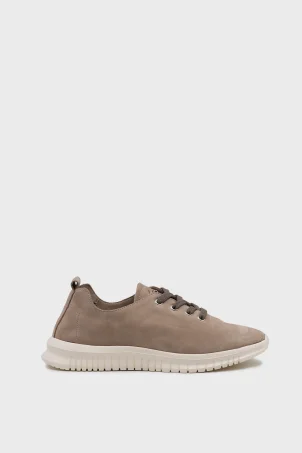 SKS-072 Vizon Nubuk Kadın Sneaker