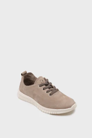 SKS-072 Vizon Nubuk Kadın Sneaker