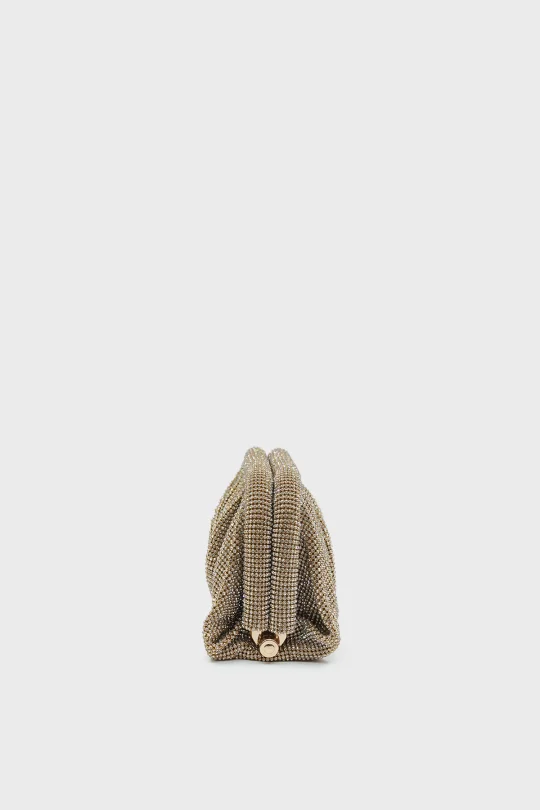 SCP-013 Gold Kadın Clutch Çanta