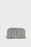 SCP-013 Gümüş Kadın Clutch Çanta