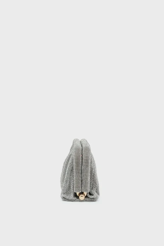 SCP-013 Gümüş Kadın Clutch Çanta