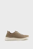 SKS-075 Yeşil Togo Deri Sneaker