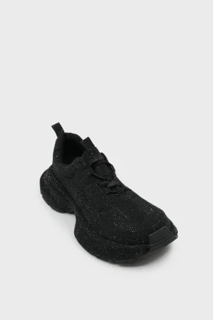 SKS-076 Siyah Kadın Sneaker