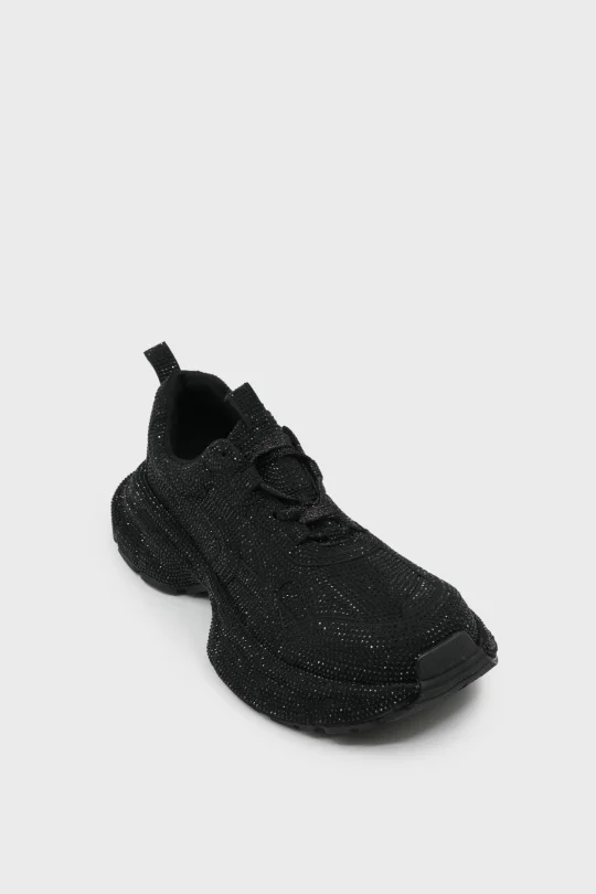 SKS-076 Siyah Kadın Sneaker
