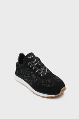SKS-077 Siyah Kadın Sneaker