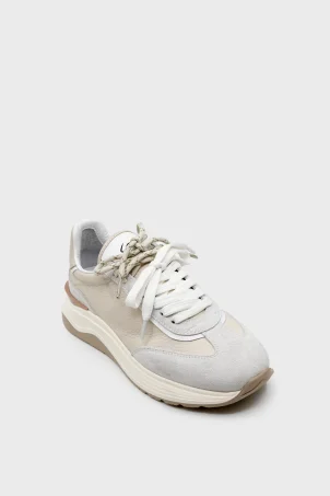 SKS-078 Beyaz Deri Kadın Sneaker