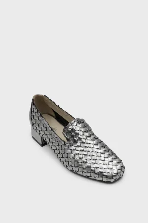 SKL-066 Lame Deri Kadın Babet