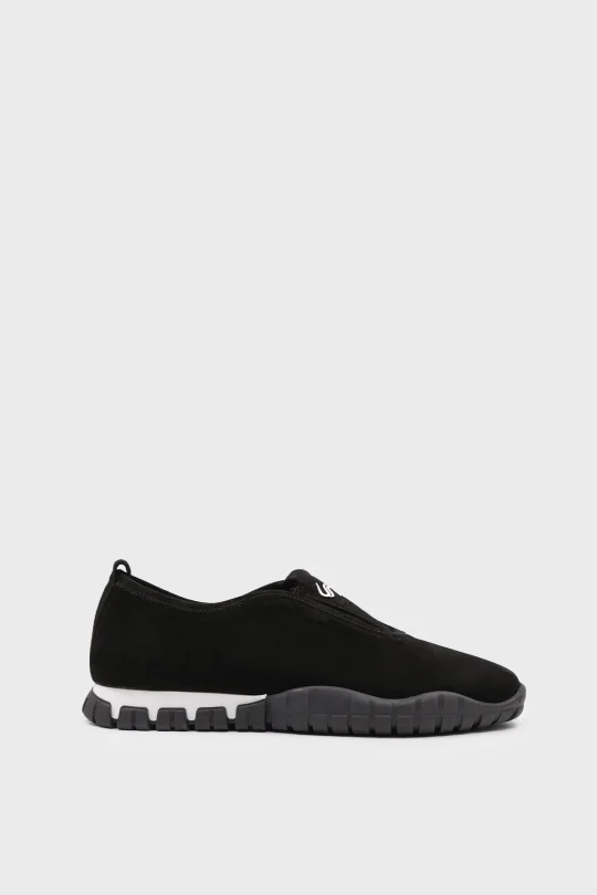 SKS-079 Siyah Süet Kadın Sneaker