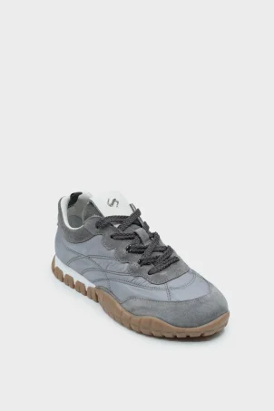 SKS-080 Gri Süet Kadın Sneaker