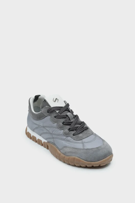 SKS-080 Gri Süet Kadın Sneaker